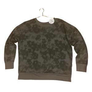 🌿 Mondetta Butter Soft Camo Crewneck Sweatshirt XL NWT ($78 MSRP)